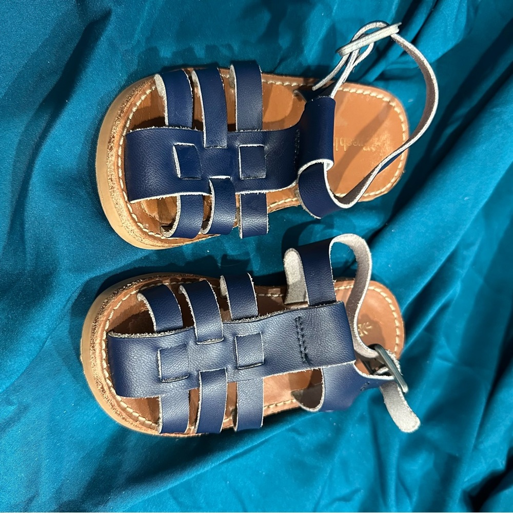 Freshly Picked Blue Sandals Gladiator Style